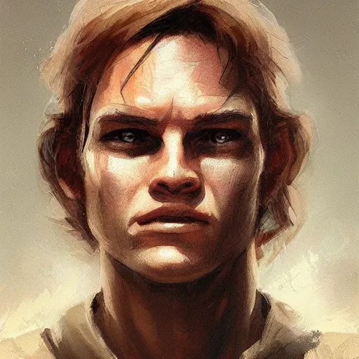 Prompt: portrait of a man by greg rutkowski, anakin skywalker, star wars expanded universe, she is about 3 0 years old, highly detailed portrait, digital painting, artstation, concept art, smooth, sharp foccus ilustration, artstation hq