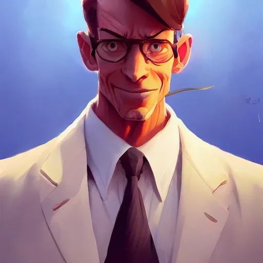 Image similar to mind ant with a suit, behance hd artstation by jesper ejsing by rhads, makoto shinkai and lois van baarle, ilya kuvshinov, ossdraws