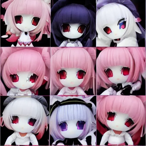 Image similar to for sale haunted fumo plush shipping cost only please take her away she gives me the creeps