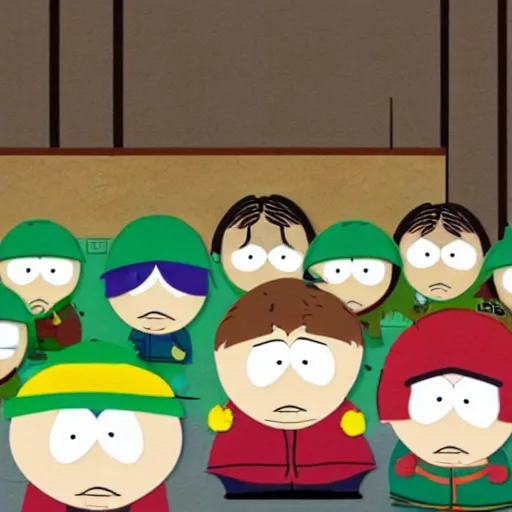 Prompt: stable diffusion as south park and it's gone