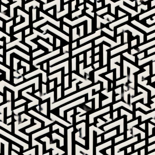 Prompt: A photo of a real-life maze , by mc escher , Studio Lighting, High Detail, 4K, Title-Shift, Hyperrealism