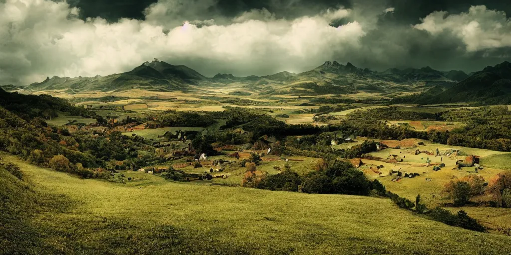 Image similar to rural southern hills by andreas franke