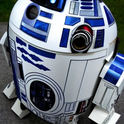 Image similar to vampire r 2 d 2