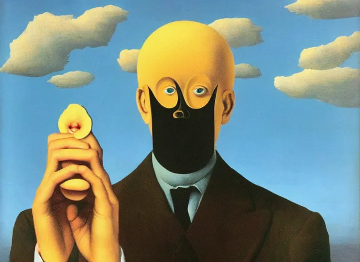 Image similar to surreal Magritte Dali