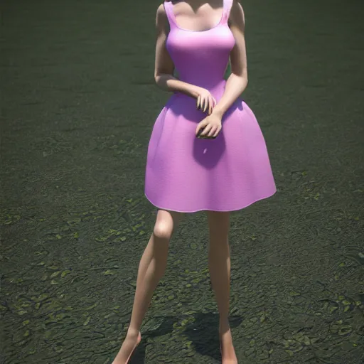 Image similar to beautiful fit female anthropomorphic rabbit wearing dress, full body, ultra realistic, vray, 5 5 mm