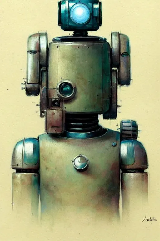 Image similar to ( ( ( ( ( 1 9 5 0 s retro future robot android science robot. muted colors. ) ) ) ) ) by jean - baptiste monge!!!!!!!!!!!!!!!!!!!!!!!!!!!!!!