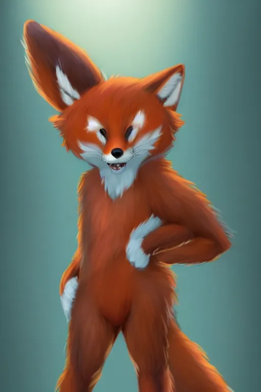 Prompt: an anthropomorphic fox fursona with a fluffy tail, backlighting, trending on artstation, digital art, furry art, trending on furaffinity, fantasy art, by kawacy, anime art