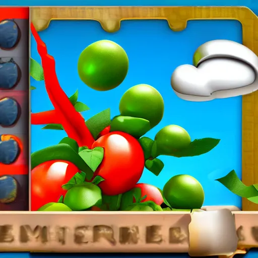 Image similar to hammer world editor, tomato