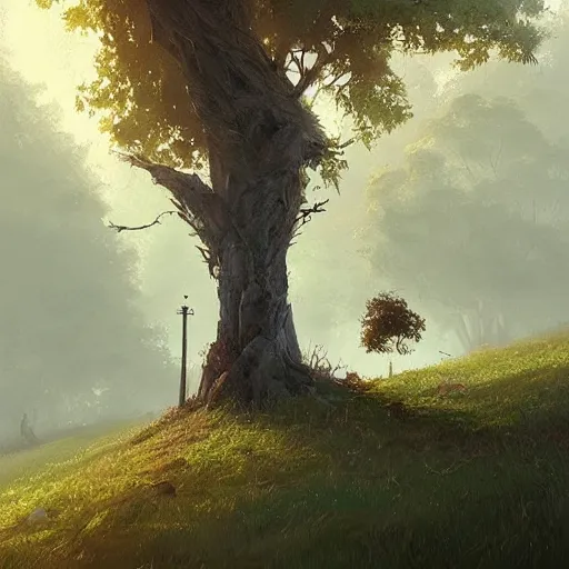 Prompt: 🎸🌳, Greg rutkowski, Trending artstation, cinematográfica, digital Art