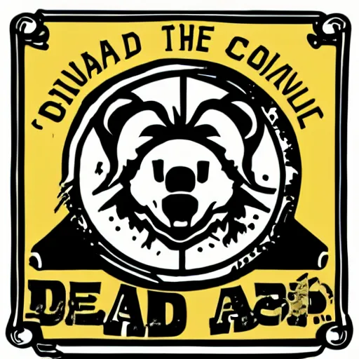 Image similar to logo for the dead bear company