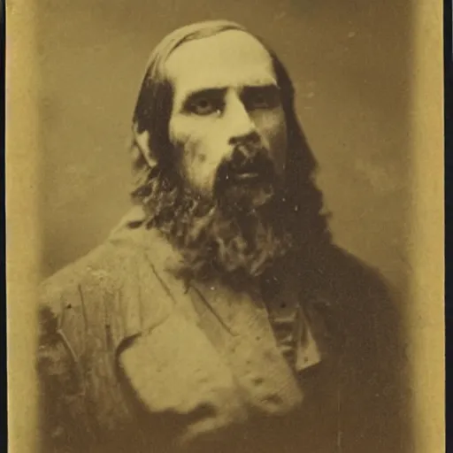 Image similar to 19 century version of thrall from world of warcraft Daguerreotype photography by Louis Daguerre