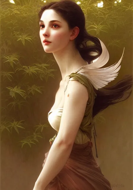 Image similar to lisa manoban intricate, elegant, highly detailed, digital painting, artstation, concept art, smooth, sharp focus, illustration, art by artgerm and greg rutkowski and alphonse mucha and william - adolphe bouguereau