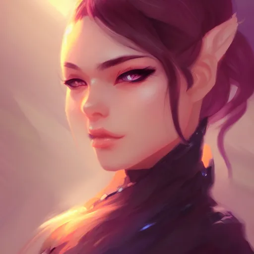 Image similar to character art portrait, deviantart artstation, by ross tran