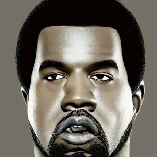 Image similar to hyperrealistic image of ( ( ( kanye west ) ) ) conway twitty, stunning 3 d render, inspired by istvan sandorfi & greg rutkowski, perfect facial symmetry, dim volumetric cinematic lighting, 8 k octane comprehensive render, extremely hyper - detailed, incredibly lifelike attributes & atmosphere, intricate, realistic flesh texture, masterpiece, artstation, stunning,