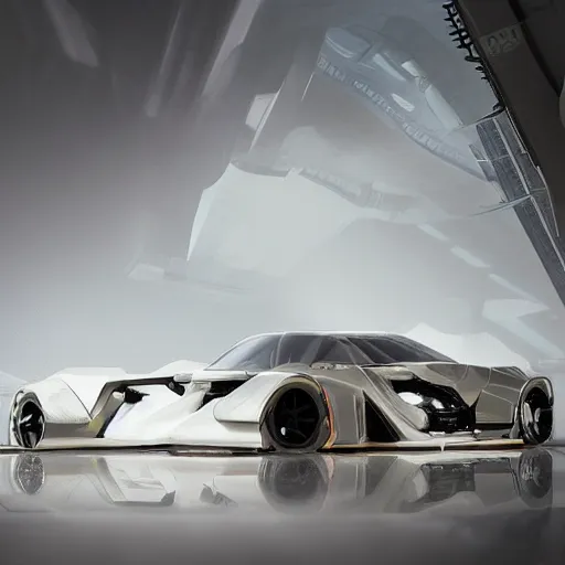 Image similar to khyzyl saleem car : medium size: 7, u, x, y, o big size forms: motherboard medium size forms : Kazimir Malevich big size forms : zaha hadid architecture big size forms: brutalist medium size forms: sci-fi futuristic setting: Ash Thorp car: ultra realistic phtotography, keyshot, unreal engine 5, high reflections oil, liquid high glossy, high specularity, ultra detailed, 4k, 8k, 16k