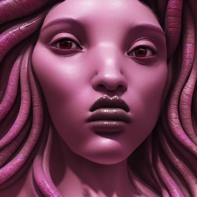 Image similar to goddess full painted acryllic sculpture close-up portrait. orchid bird betta fish, intricate artwork by Tooth Wu and wlop and beeple. octane render, trending on artstation, greg rutkowski very coherent symmetrical artwork. cinematic, hyper realism, high detail, octane render, 8k