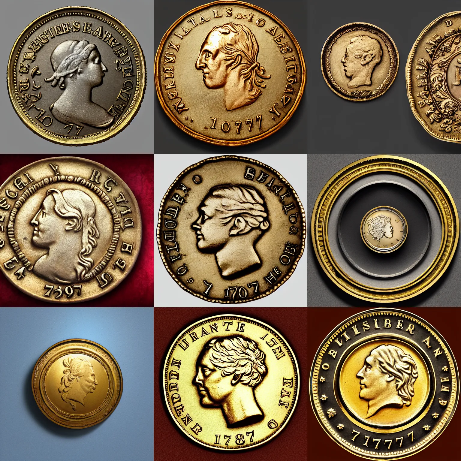 Prompt: a photorealistic photograph of a framed 1787 Brasher Punch-on-Breast Doubloon coin. This 4K HD image is Trending on Artstation, featured on Behance, well-rendered, extra crisp, features intricate detail and the style of Unreal Engine.