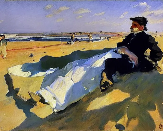 Prompt: joaquan sorolla