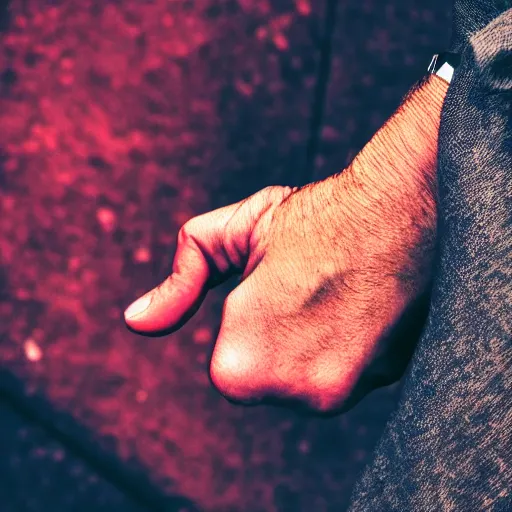 Prompt: Photo of a hand model, bold, self confidence, cinematic,HDR,focus,