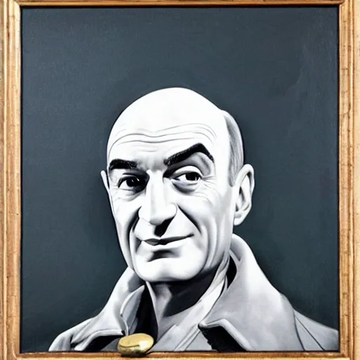 Prompt: Une peinture de louis de funes