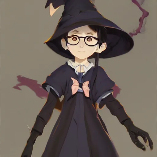 Prompt: full body character concept art, anime key visual of a little witch with big googles, delicate features finely detailed perfect face, gapmoe yandere grimdark, trending on pixiv fanbox, painted by greg rutkowski makoto shinkai takashi takeuchi studio ghibli