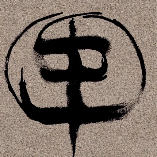 Image similar to zen symbol ink