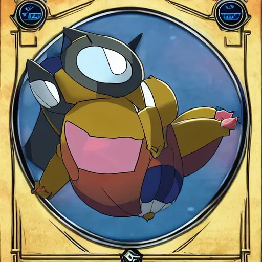 Prompt: bombalong, pokemon card art