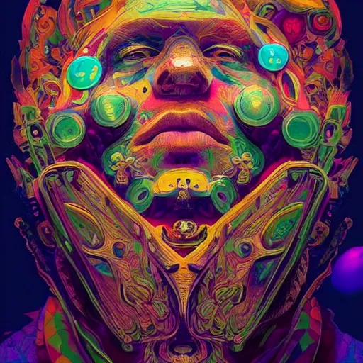 Image similar to An extremely psychedelic experience, colorful, surreal, dramatic lighting, cosmonaut, LSD, face, detailed, intricate, elegant, highly detailed, digital painting, artstation, concept art, smooth, sharp focus, illustration, art by Sam Spratt, Dan Mumford, Artem Demura and Alphonse Mucha