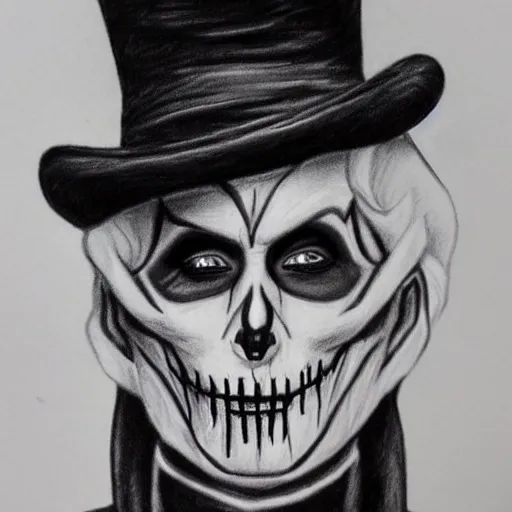 Image similar to pencil illustration of Papa Emeritus 8k high detail