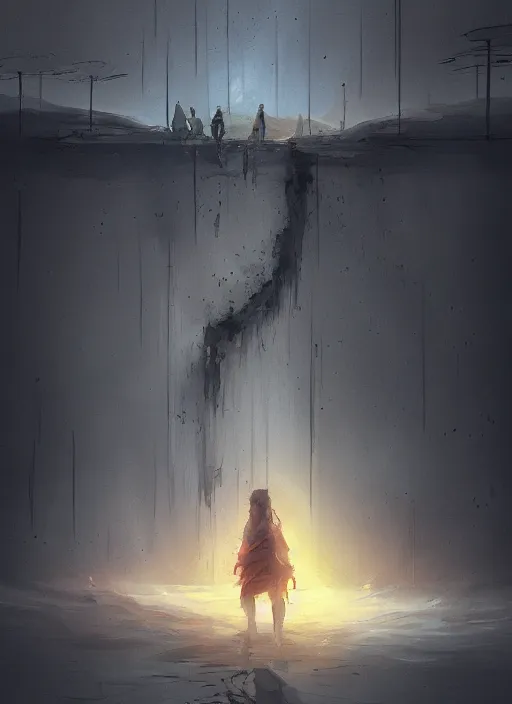 Prompt: The End, digital art, trending on artstation