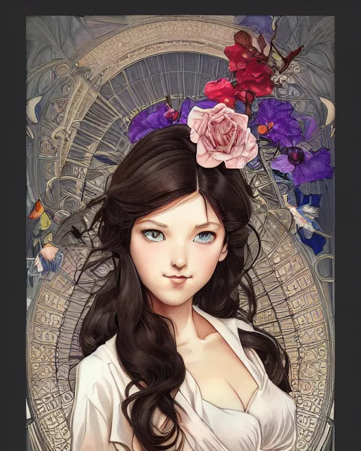 Image similar to if gene belcher was a real boy, beautiful shadowing, 3 d shadowing, reflective surfaces, 8 k, beautifully detailed pencil illustration, intricate, epic composition, masterpiece, bold complimentary colors. stunning masterfully illustrated by artgerm, range murata, alphonse mucha