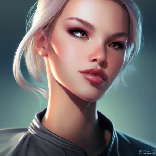 Image similar to character art portrait, deviantart artstation, by artgerm