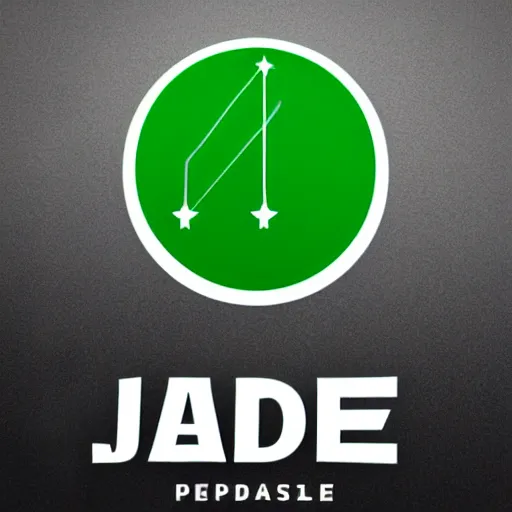 Prompt: jade podcast logo