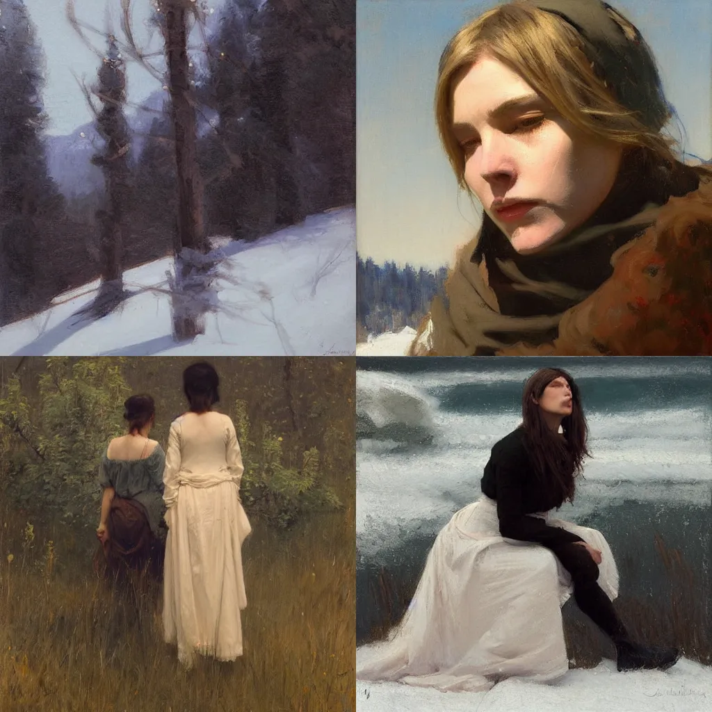 Prompt: by jeremy lipking