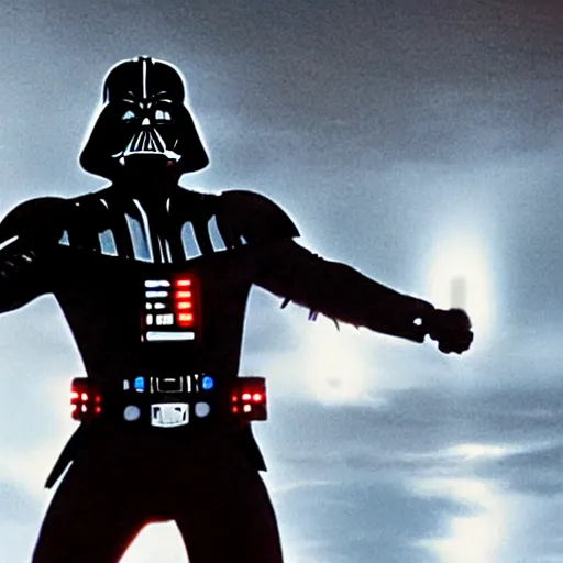 Prompt: Dwayne Johnson as Darth Vader