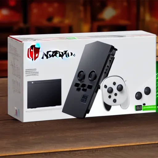 Image similar to the next console of nintendo, product image,