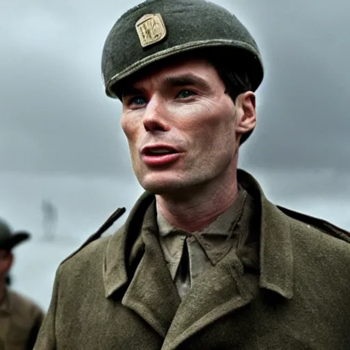 Prompt: cillian murphy as the villain in saving private Ryan