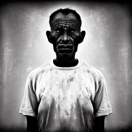 Image similar to portrait of a martian by lee jeffries