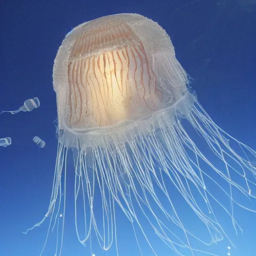 Prompt: An angel jellyfish