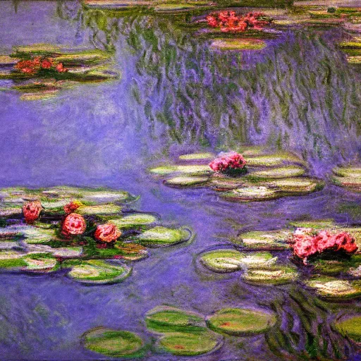 Prompt: artwork by claude monet, ultra detail