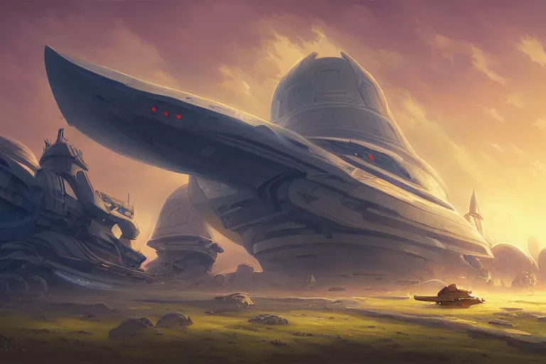 Image similar to Gigantic Starship by Andreas Rocha