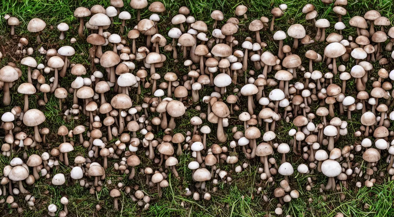 Image similar to mushroom city