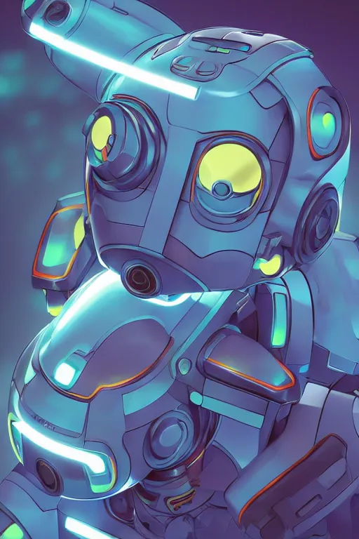 Image similar to metabots medabots medarotto medarot robot minimalist comics helmet mask neon cybereye, behance hd by jesper ejsing, by rhads, makoto shinkai and lois van baarle, ilya kuvshinov, rossdraws global illumination ray tracing hdr radiating a glowing aura