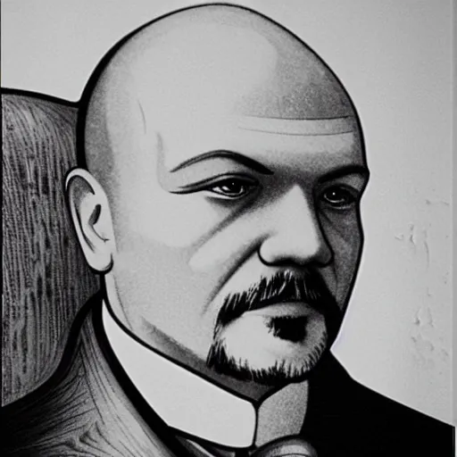 Image similar to Lenin in Undertale