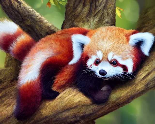 baby red panda wallpaper