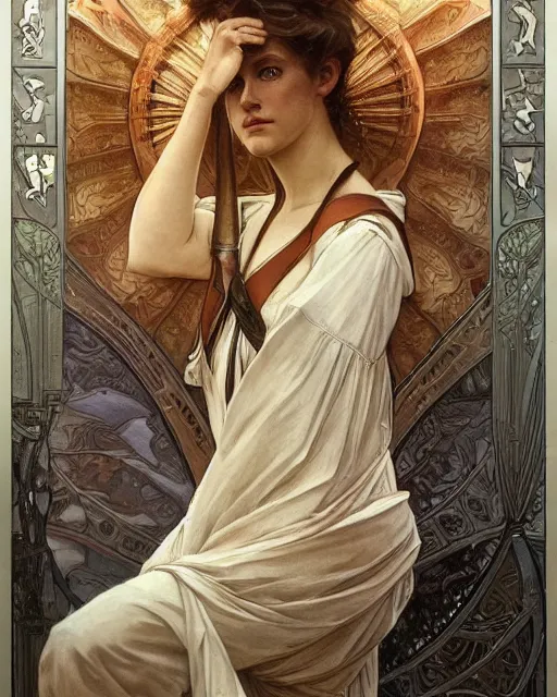 Image similar to amazing lifelike award winning pencil illustration of Gerard Butler trending on art station artgerm Greg rutkowski alphonse mucha j.c. Leyendecker cinematic, centered in frame