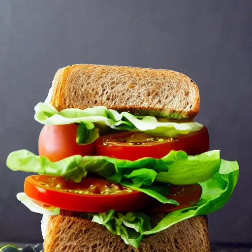 Image similar to a Kevin bacon lettuce and tomato sandwich