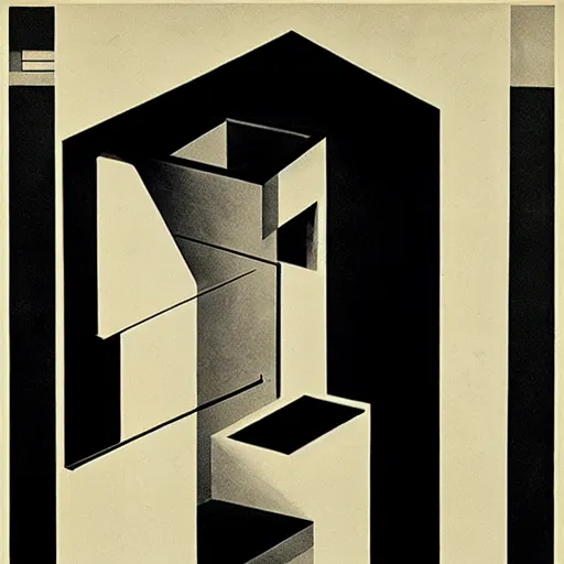 Image similar to lithography bauhaus conceptual figurative post - morden monumental portrait by goya and el lissitzky, illusion surreal art, highly conceptual figurative art, intricate detailed illustration, controversial poster art, polish poster art, geometrical drawings, no blur