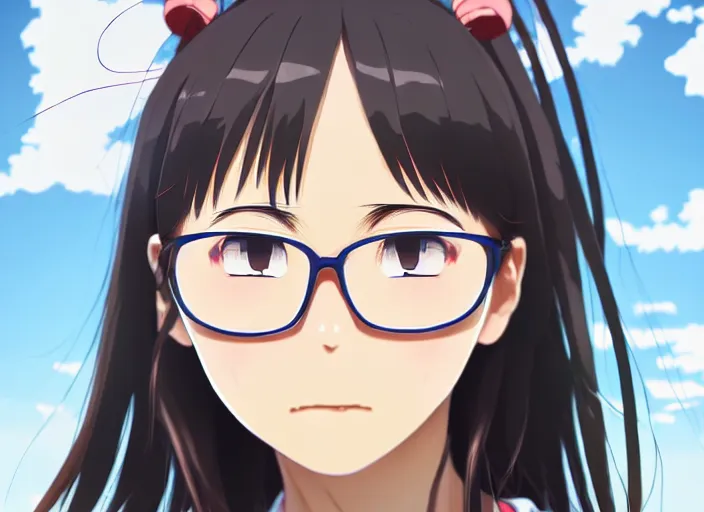 Image similar to an illustration of hayase nagatoro, finely detailed features, closeup at the faces, perfect art, at a festival, gapmoe tsundere, trending on pixiv fanbox, illustrated by nanashi, yuichi kato, take, studio ghibli, shinichi fukuda