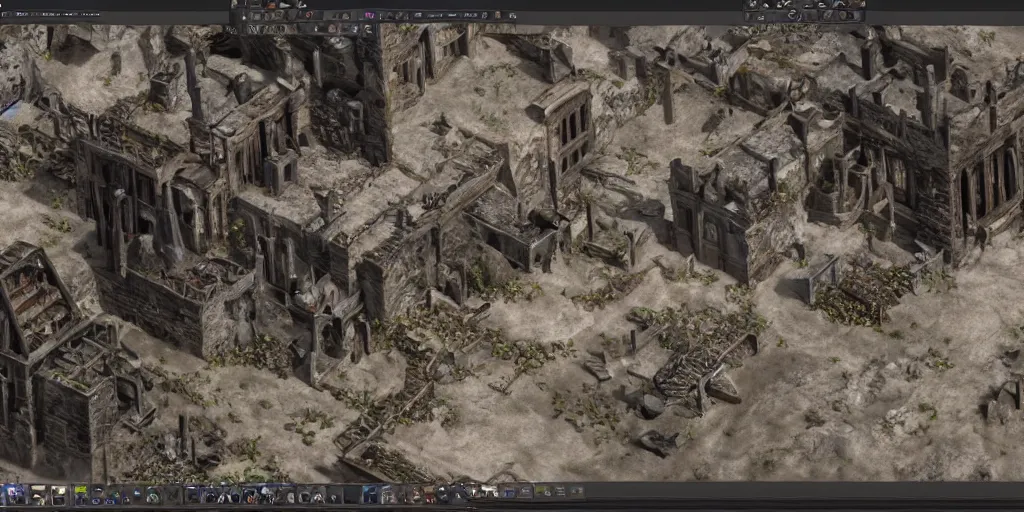 Image similar to planescape torment in unreal engine 5 highly detailed realistic render